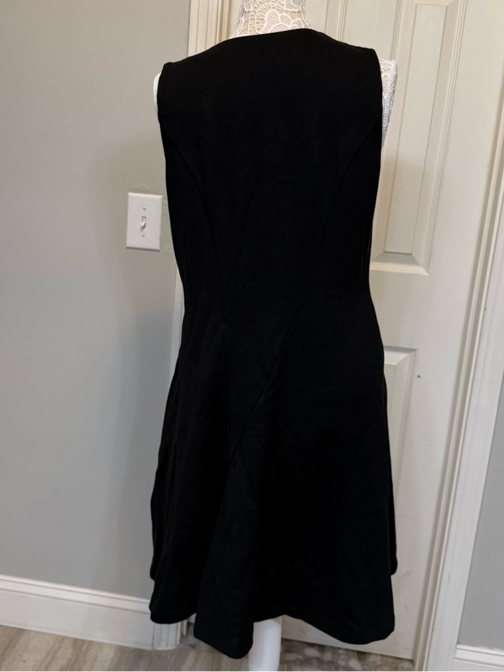 CAbi Black Ponte Performance Dress Style #3649 - Picture 2 of 6